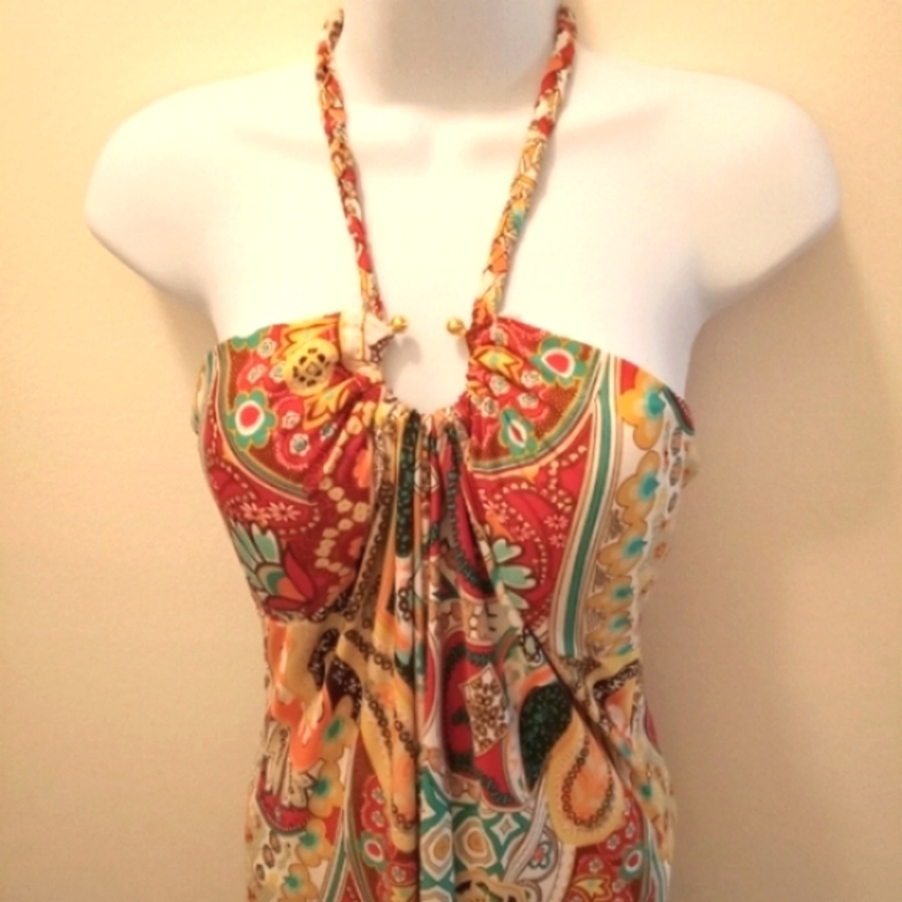 NWTπFREE GIFT INCLUDEDπMaxi, Push-Up Pads Bra, Stretchable Strap Halter Neck - Picture 1 of 12